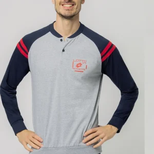 LP1220/C PIGIAMA CALIBRATO UOMO IN COTONE – LOTTO