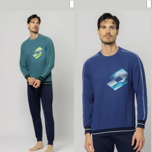 LP1223 PIGIAMA UOMO IN COTONE – LOTTO