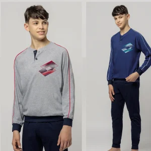 LP4222 PIGIAMA RAGAZZO IN COTONE – LOTTO