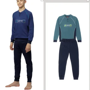 LP4223 PIGIAMA RAGAZZO IN COTONE – LOTTO