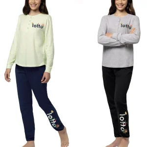 LP7110 PIGIAMA RAGAZZA IN COTONE – LOTTO