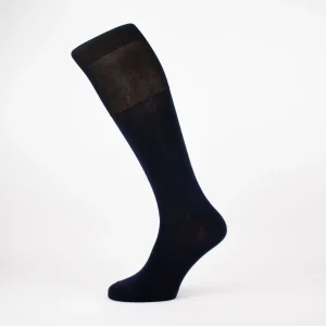 LONDON CALZA LUNGA UOMO CALDO COTONE NIGRA