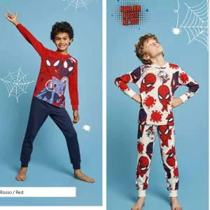 MV40M7706 PIGIAMA BIMBO SPIDERMAN IN COTONE – SABOR