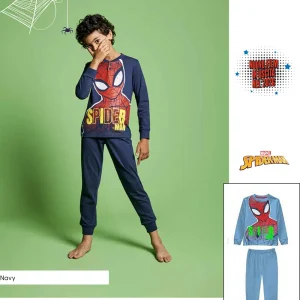 MV40M7740 PIGIAMA BIMBO SPIDERMAN IN COTONE – SABOR