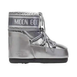 Moon Boot Stivale Icon Low Glance Silver 80D1409350 Argento