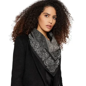 Pinko Foulard in Mussola di Cotone Linguistica 1Z203G Nero
