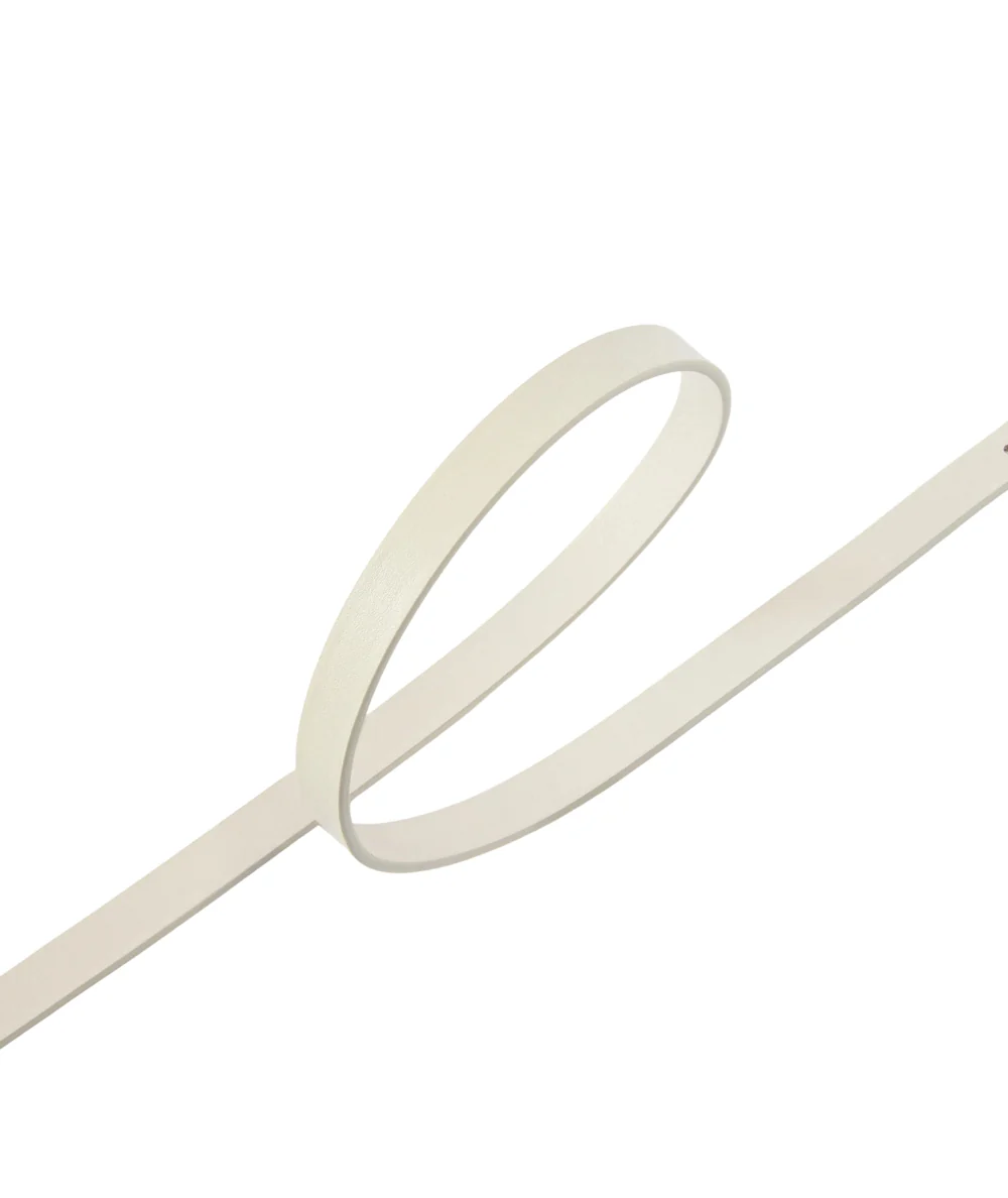 Pinko Cintura Saddle Altezza 1,20 cm Saddle Belt 105479 A1AC Bianco - immagine 4