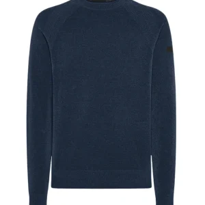 RRD Maglione Velvet Round Knit W25132 Blu