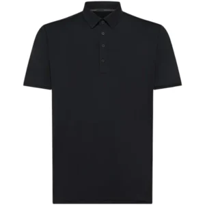 RRD Polo Oxford Logo 25217 Blu Scuro