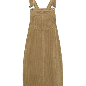 SUN68 SALOPETTE IN VELLUTO S44219 BEIGE