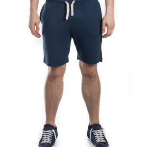 SUN 68 BERMUDA IN FELPA F18127 NAVY BLU