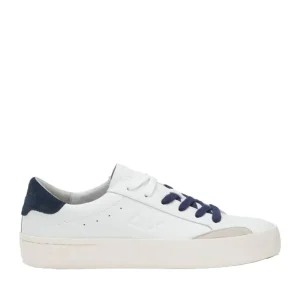 Sun68 Sneaker Street in Pelle Bianca Z44125 0107