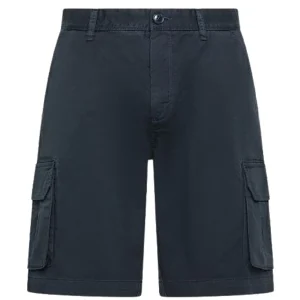 Sun68 Bermuda Cargo in Cotone B35104 Blu Navy