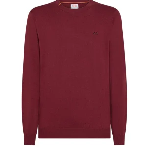 Sun68 Maglia Girocollo  K45101 Bordeaux