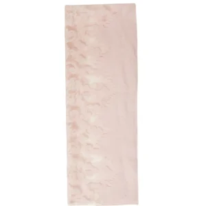 Twinset Stola con Motivo Floreale e Trasparenze 261TA4320 Rosa Sabbia