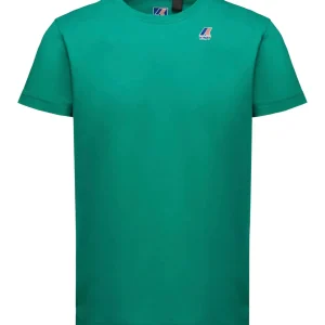 K-Way T-Shirt Le Vrai Edouard K007JE0 00Z Verde Smeraldo
