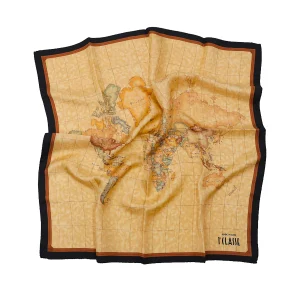 Alviero Martini Prima Classe Foulard Donna (70 x 70 cm) Nero