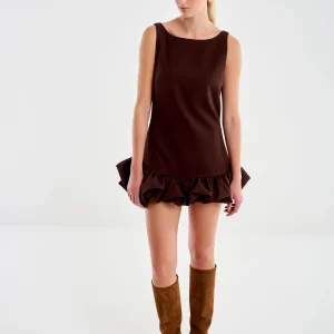 Abito Corto con Fondo a Palloncino