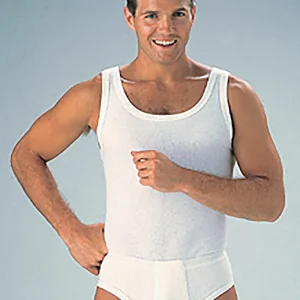 60 CANOTTIERA UOMO SPALLA LARGA COTONE  HENRI