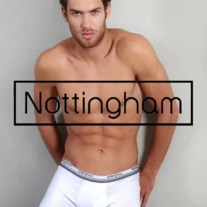 NOTTINGHAM - Boxer uomo in cotone elastico esterno 6 Pezzi - BX80