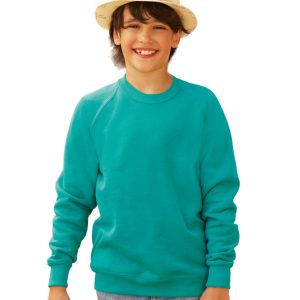 Felpa Classic Raglan bambino Fruit of The Loom