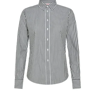 SUN68 CAMICIA REGULAR STRIPES S44205 NERO BIANCO