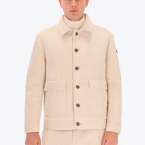 Giubbotto Aviatore Alba In Velluto A Costa Francese