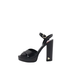 Love Moschino Sandali a Fascia Nero