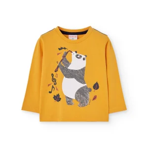 Maglietta gialla jersey basic - BCI