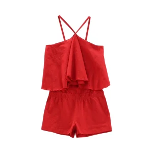 TUTINA INTERA CORTA JERSEY FIAMMATO BIMBA