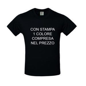 Pacco da 50 t-shirt STAMPATE A 1 COLORE Take Time bambino Rossini – offerta fine serie